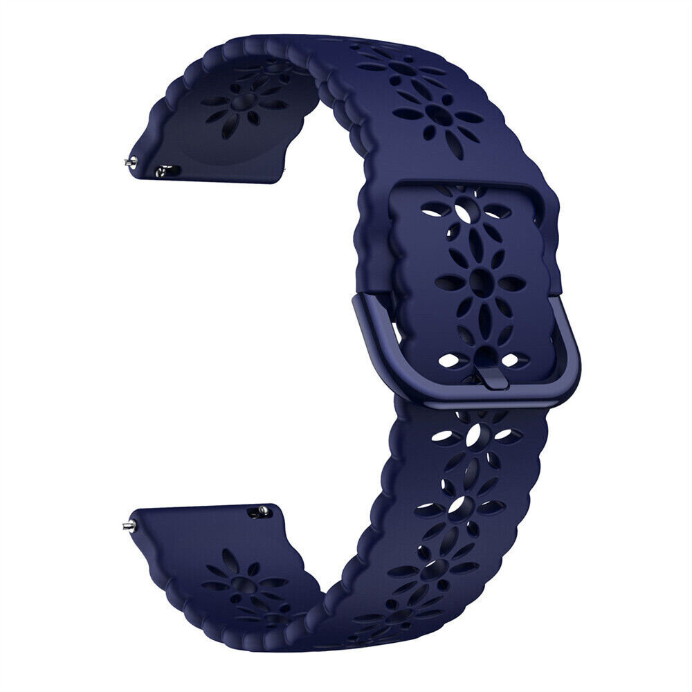 Strap-it® Strap-it Polar Ignite Silikonarmband mit Muster (Dunkelblau)