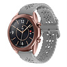 Strap-it® Strap-it Samsung Galaxy Watch 3 41mm Silikonarmband mit Muster (Grau) Strap-it® Strap-it Samsung Galaxy Watch 3 41mm Silikonarmband mit Muster (Grau)