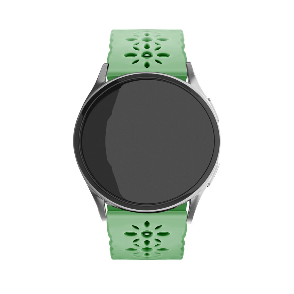 Strap-it® Strap-it Samsung Galaxy Watch 5 40mm Silikonarmband mit Muster (Grün) Strap-it® Strap-it Samsung Galaxy Watch 5 40mm Silikonarmband mit Muster (Grün)