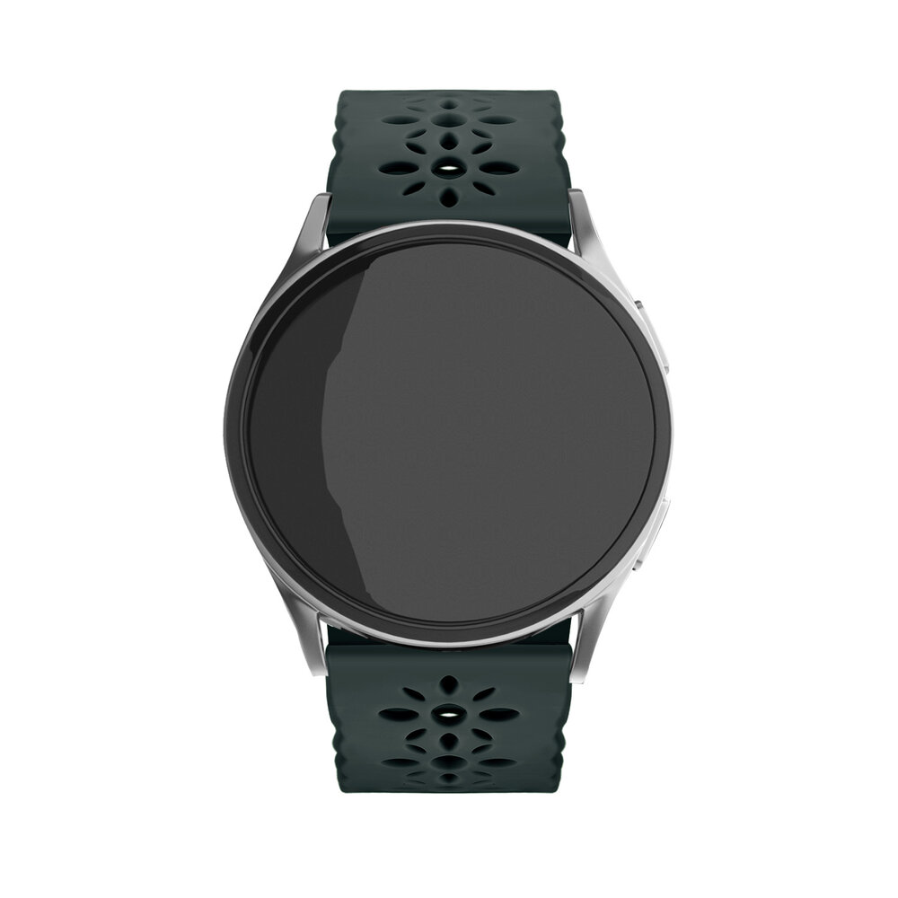 Strap-it® Strap-it Samsung Galaxy Watch Active Silikonarmband mit Muster (Kieferngrün) Strap-it® Strap-it Samsung Galaxy Watch Active Silikonarmband mit Muster (Kieferngrün)