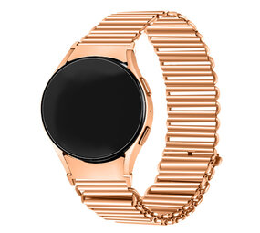 Strap-it® Samsung Galaxy Watch 5 - 40mm Stahl-Looparmband (Roségold) Strap-it® Samsung Galaxy Watch 5 - 40mm Stahl-Looparmband (Roségold)