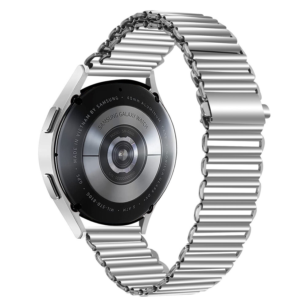 Strap-it® Strap-it Polar Pacer Stahl-Looparmband (Silber) Strap-it® Strap-it Polar Pacer Stahl-Looparmband (Silber)