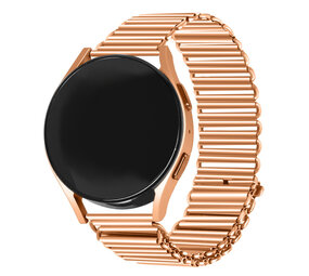 Strap-it® Samsung Galaxy Watch 3 41mm Stahl-Looparmband (Roségold) Strap-it® Samsung Galaxy Watch 3 41mm Stahl-Looparmband (Roségold)
