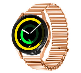Strap-it® Samsung Gear Sport Stahl-Looparmband (Roségold)