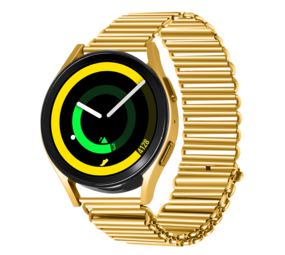 Strap-it® Samsung Gear Sport Stahl-Looparmband (Gold)