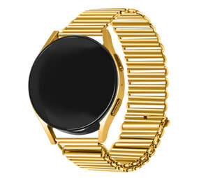 Strap-it® Huawei Watch GT 3 Pro 43mm Stahl-Looparmband (Gold)