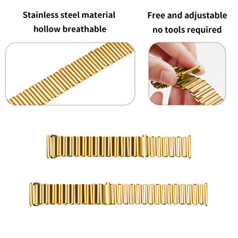Strap-it® Strap-it Polar Ignite Stahl-Looparmband (Gold) Strap-it® Strap-it Polar Ignite Stahl-Looparmband (Gold)