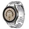 Strap-it® Strap-it Samsung Galaxy Watch 5 Pro Stahl 'Iron' Armband (Silber)