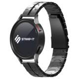 Strap-it® Fossil Gen 5 Stahl 'Iron' Armband (Schwarz) Strap-it® Fossil Gen 5 Stahl 'Iron' Armband (Schwarz)