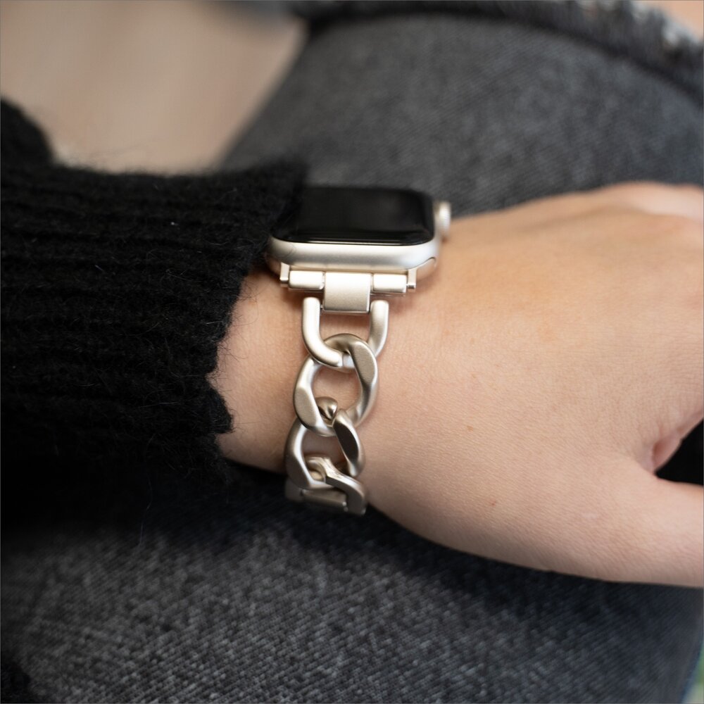 Strap-it® Strap-it Apple Watch Stahlkettenband (Polarstern) Strap-it® Strap-it Apple Watch Stahlkettenband (Polarstern)