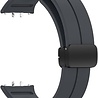 Strap-it® Strap-it Samsung Galaxy Fit 3 D-buckle Silikonarmband (Dunkelgrau) Strap-it® Strap-it Samsung Galaxy Fit 3 D-buckle Silikonarmband (Dunkelgrau)