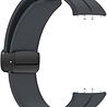 Strap-it® Strap-it Samsung Galaxy Fit 3 D-buckle Silikonarmband (Dunkelgrau) Strap-it® Strap-it Samsung Galaxy Fit 3 D-buckle Silikonarmband (Dunkelgrau)