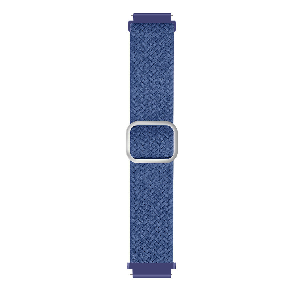 Strap-it® Strap-it Xiaomi Amazfit Bip verstellbares gewebtes Nylonarmband (Blau)