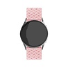 Strap-it® Strap-it Samsung Galaxy Watch 42mm Geflochtenes Silikonarmband (Rosa) Strap-it® Strap-it Samsung Galaxy Watch 42mm Geflochtenes Silikonarmband (Rosa)