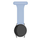 Strap-it® Strap-it Samsung Galaxy Watch 5 44mm Krankenschwester Armband (Hellblau)