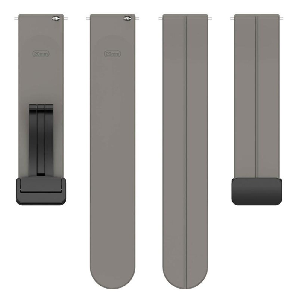 Strap-it® Strap-it Fossil Gen 5 D-buckle Silikonarmband (Dunkelgrau) Strap-it® Strap-it Fossil Gen 5 D-buckle Silikonarmband (Dunkelgrau)