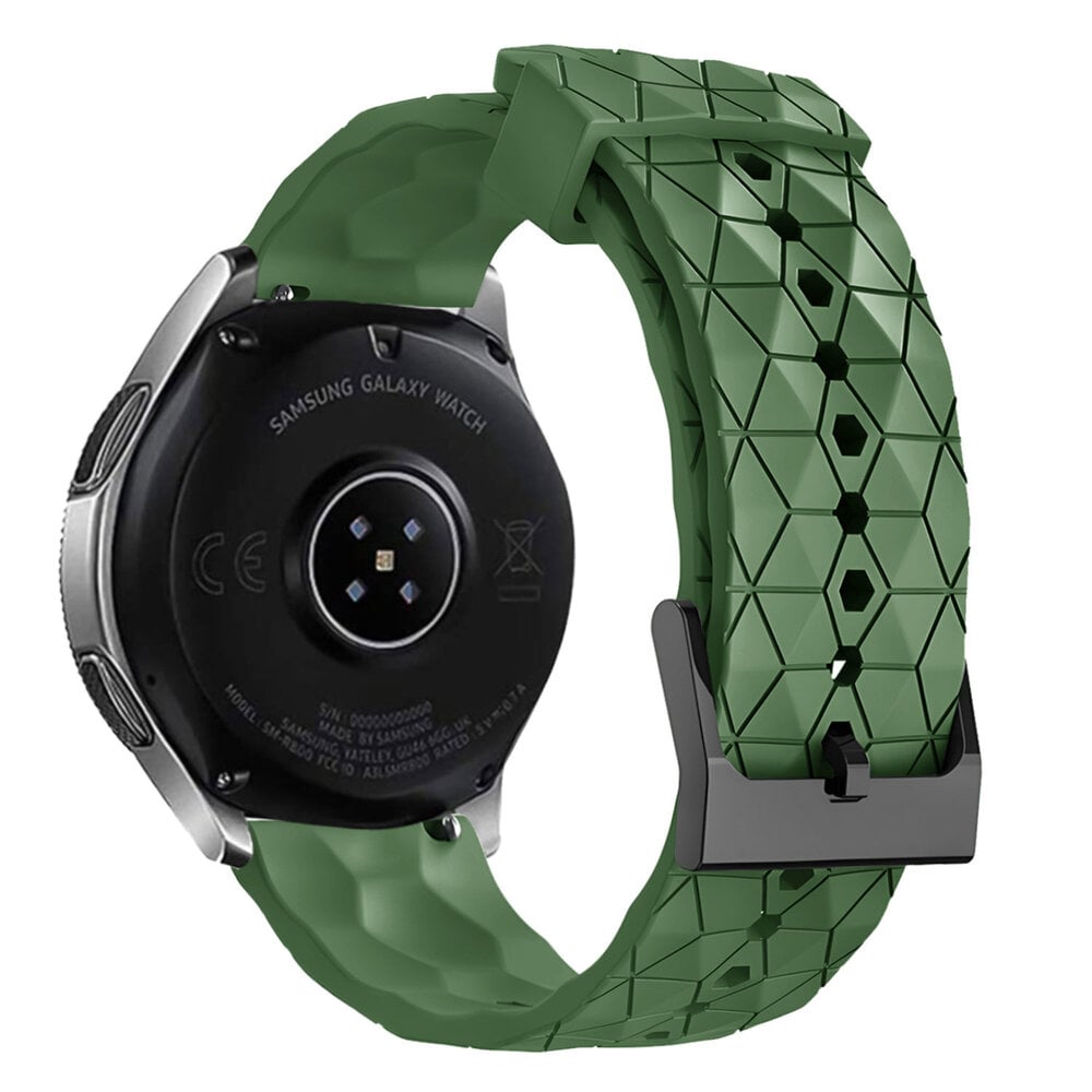 Strap-it® Strap-it Amazfit GTR 2 Hexa Silikonarmband (Armeegrün)