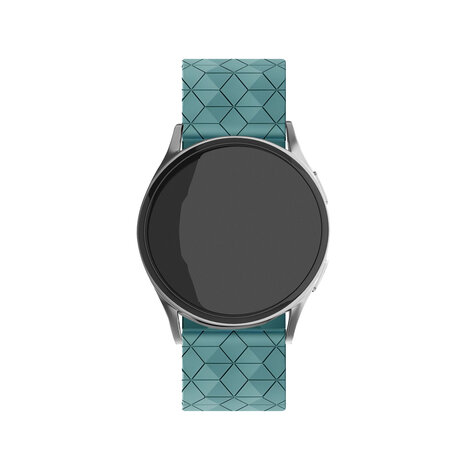 Strap-it® Strap-it Fossil Gen 5 Hexa Silikonarmband (Graublau) Strap-it® Strap-it Fossil Gen 5 Hexa Silikonarmband (Graublau)
