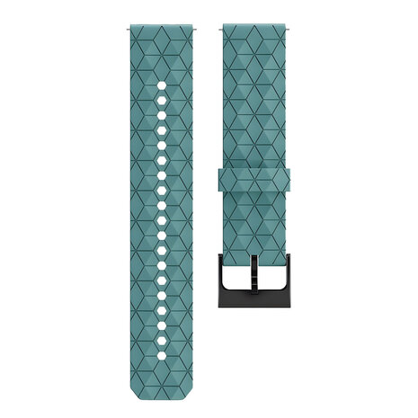 Strap-it® Strap-it Fossil Gen 5 Hexa Silikonarmband (Graublau) Strap-it® Strap-it Fossil Gen 5 Hexa Silikonarmband (Graublau)