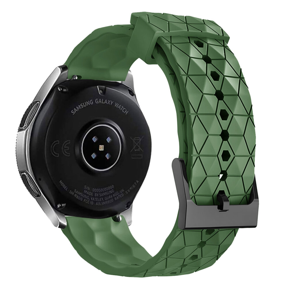 Strap-it® Strap-it Huawei Watch 3 (Pro) Hexa Silikonarmband (Armeegrün)