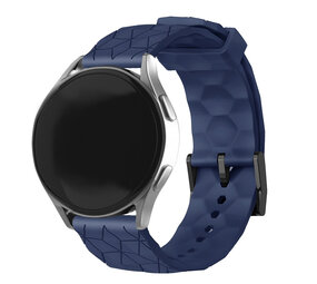 Strap-it® Huawei Watch GT 3 46mm Hexa Silikonarmband (Dunkelblau) Strap-it® Huawei Watch GT 3 46mm Hexa Silikonarmband (Dunkelblau)