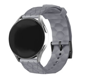 Strap-it® Samsung Galaxy Watch Active Hexa Silikonarmband (Grau) Strap-it® Samsung Galaxy Watch Active Hexa Silikonarmband (Grau)