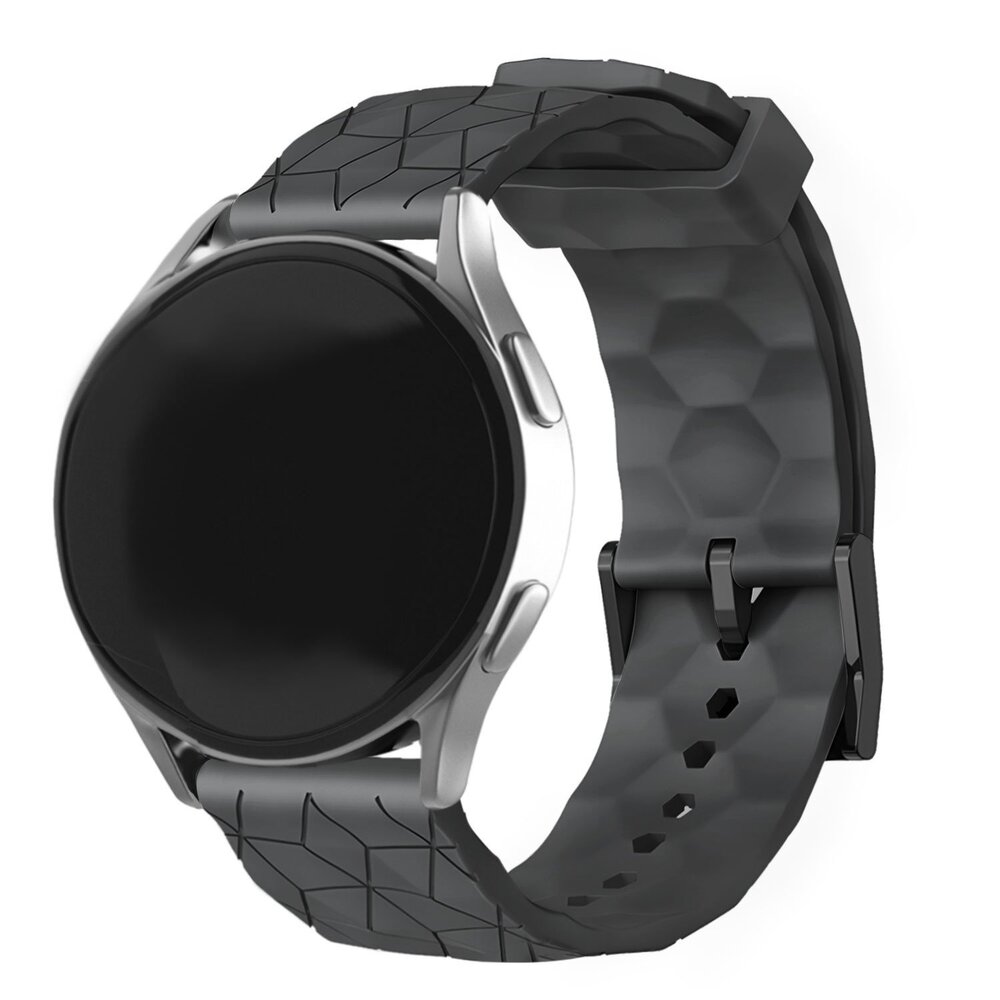 Strap-it® Strap-it Samsung Galaxy Watch Active Hexa Silikonarmband (Schwarz)