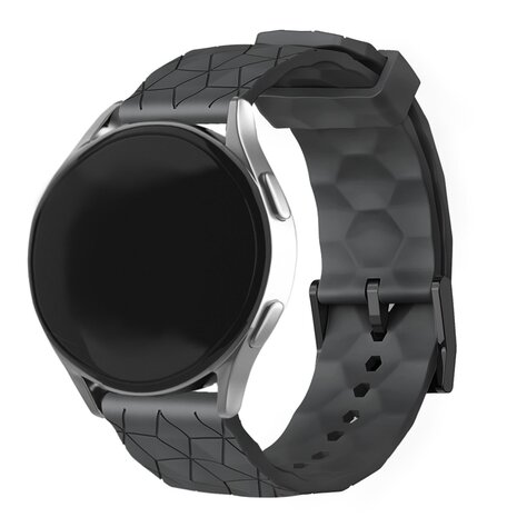 Strap-it® Strap-it Samsung Galaxy Watch Active Hexa Silikonarmband (Schwarz)