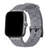 Strap-it® Strap-it Xiaomi Amazfit Bip Hexa Silikonarmband (Grau) Strap-it® Strap-it Xiaomi Amazfit Bip Hexa Silikonarmband (Grau)