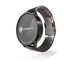 Strap-it® Fossil Gen 5e 44mm Titan 'Grain' Armband (Graphit) Strap-it® Fossil Gen 5e 44mm Titan 'Grain' Armband (Graphit)