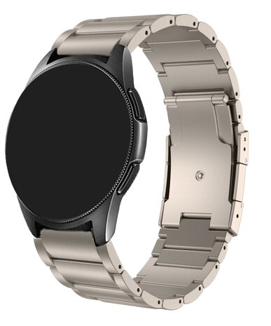 Strap-it® Strap-it Samsung Galaxy Watch 3 41mm Titanarmband (Titanium)