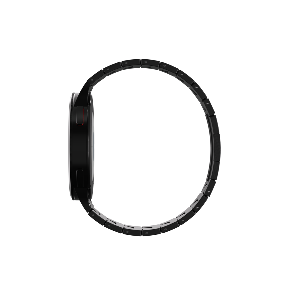 Strap-it® Strap-it Amazfit GTR 2 Titan 'Grain' Armband (flacher Verschluss) (Schwarz) Strap-it® Strap-it Amazfit GTR 2 Titan 'Grain' Armband (flacher Verschluss) (Schwarz)