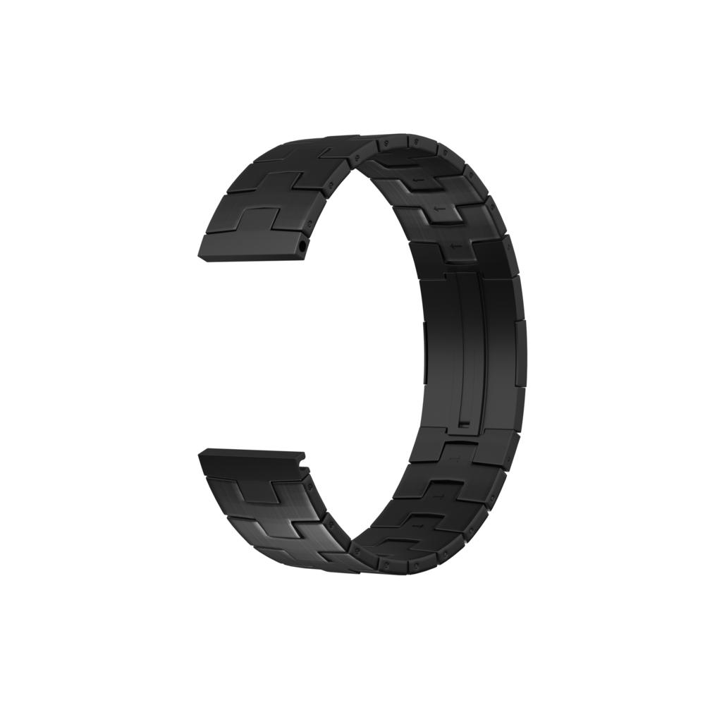 Strap-it® Strap-it Polar Vantage M Titan 'Grain' Armband (flacher Verschluss) (Graphit) Strap-it® Strap-it Polar Vantage M Titan 'Grain' Armband (flacher Verschluss) (Graphit)