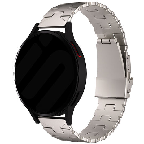 Strap-it® Strap-it Samsung Galaxy Watch 46mm Titan 'Butterfly' Armband (Titanium) Strap-it® Strap-it Samsung Galaxy Watch 46mm Titan 'Butterfly' Armband (Titanium)