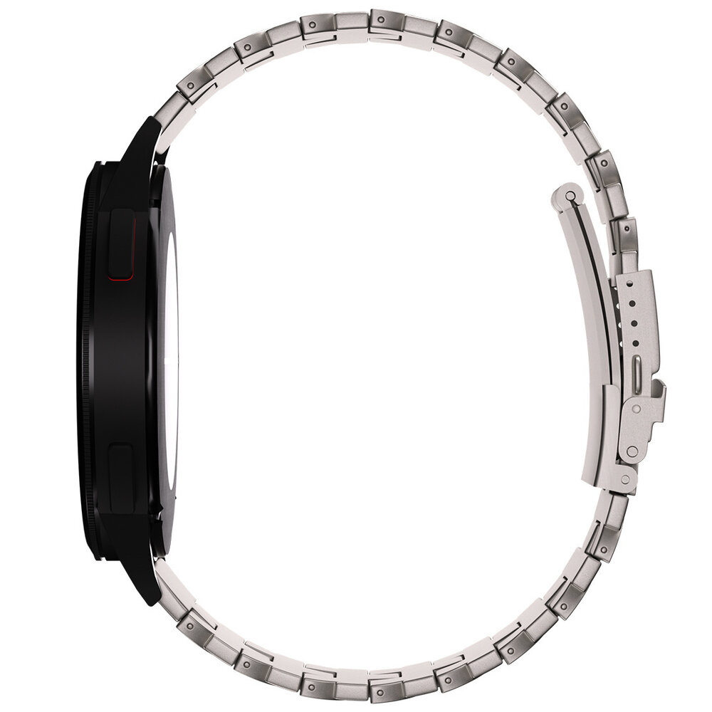 Strap-it® Strap-it Samsung Galaxy Watch 46mm Titan 'Butterfly' Armband (Titanium) Strap-it® Strap-it Samsung Galaxy Watch 46mm Titan 'Butterfly' Armband (Titanium)
