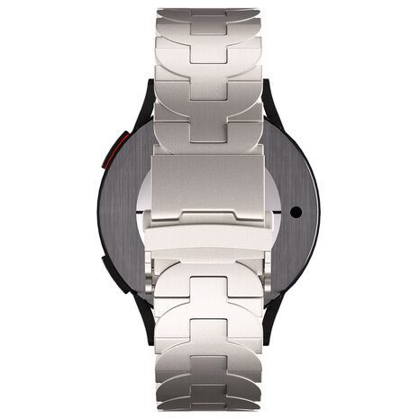 Strap-it® Strap-it Samsung Galaxy Watch 3 45mm Titan 'Butterfly' Armband (Titanium) Strap-it® Strap-it Samsung Galaxy Watch 3 45mm Titan 'Butterfly' Armband (Titanium)