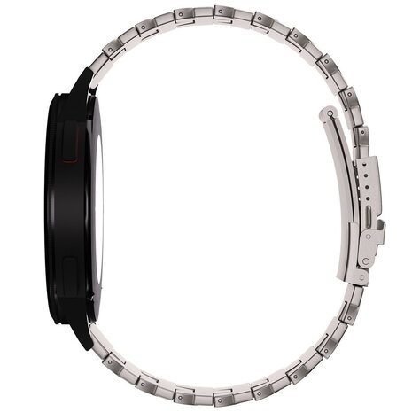 Strap-it® Strap-it Samsung Galaxy Watch 3 45mm Titan 'Butterfly' Armband (Titanium) Strap-it® Strap-it Samsung Galaxy Watch 3 45mm Titan 'Butterfly' Armband (Titanium)