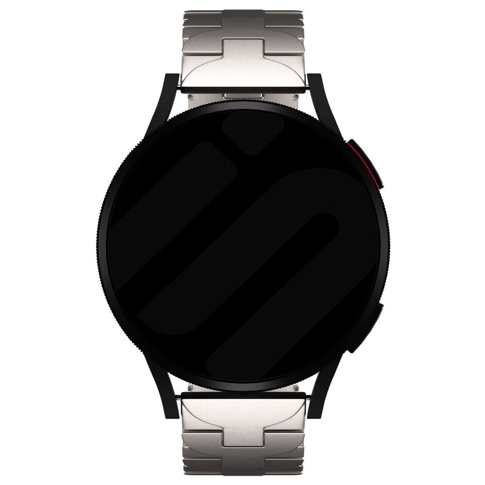 Strap-it® Strap-it Huawei Watch GT 3 Pro 46mm Titan 'Butterfly' Armband (Titanium)