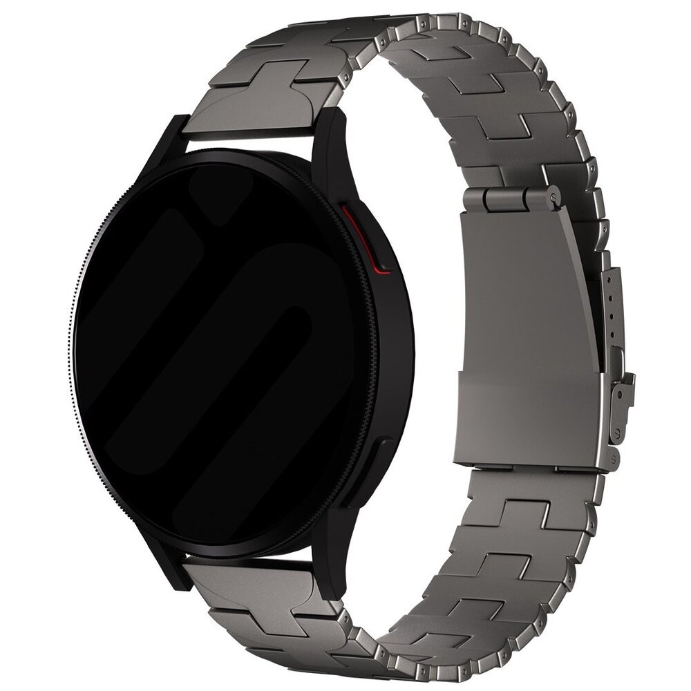 Strap-it® Strap-it Huawei Watch GT 3 46mm Titan 'Butterfly' Armband (Graphit) Strap-it® Strap-it Huawei Watch GT 3 46mm Titan 'Butterfly' Armband (Graphit)