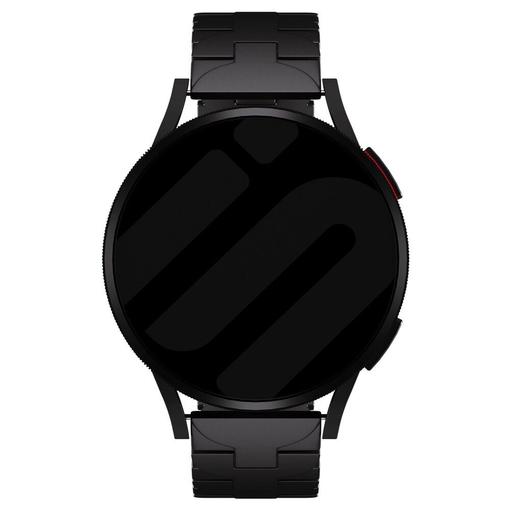 Strap-it® Strap-it Huawei Watch GT 2 46mm Titan 'Butterfly' Armband (Schwarz)