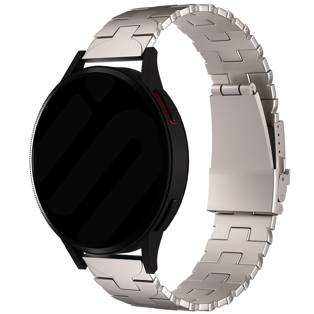 Strap-it® Strap-it Huawei Watch GT 2 Pro Titan 'Butterfly' Armband (Titanium)