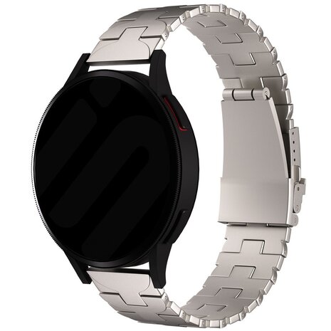 Strap-it® Strap-it Huawei Watch GT 2 Pro Titan 'Butterfly' Armband (Titanium)