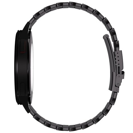 Strap-it® Strap-it Huawei Watch GT Titan 'Butterfly' Armband (Schwarz) Strap-it® Strap-it Huawei Watch GT Titan 'Butterfly' Armband (Schwarz)