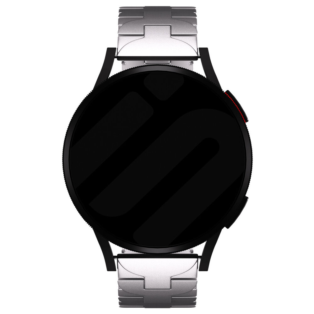 Strap-it® Strap-it OnePlus Watch Titan 'Butterfly' Armband (Silber)