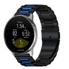 Strap-it® Strap-it Polar Grit X Stahlarmband (Schwarz/Blau)