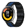 Strap-it® Strap-it Xiaomi Watch S1 Stahlarmband (Schwarz/Blau) Strap-it® Strap-it Xiaomi Watch S1 Stahlarmband (Schwarz/Blau)