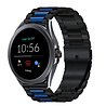 Strap-it® Strap-it Fossil Gen 5e 44mm Stahlarmband (Schwarz/Blau) Strap-it® Strap-it Fossil Gen 5e 44mm Stahlarmband (Schwarz/Blau)