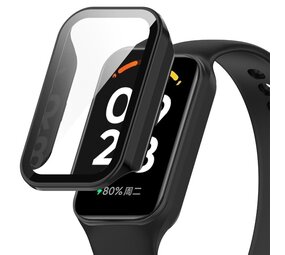 Strap-it® Xiaomi Smart Band 8 Active Hartschalenhülle mit Glas (Schwarz) Strap-it® Xiaomi Smart Band 8 Active Hartschalenhülle mit Glas (Schwarz)