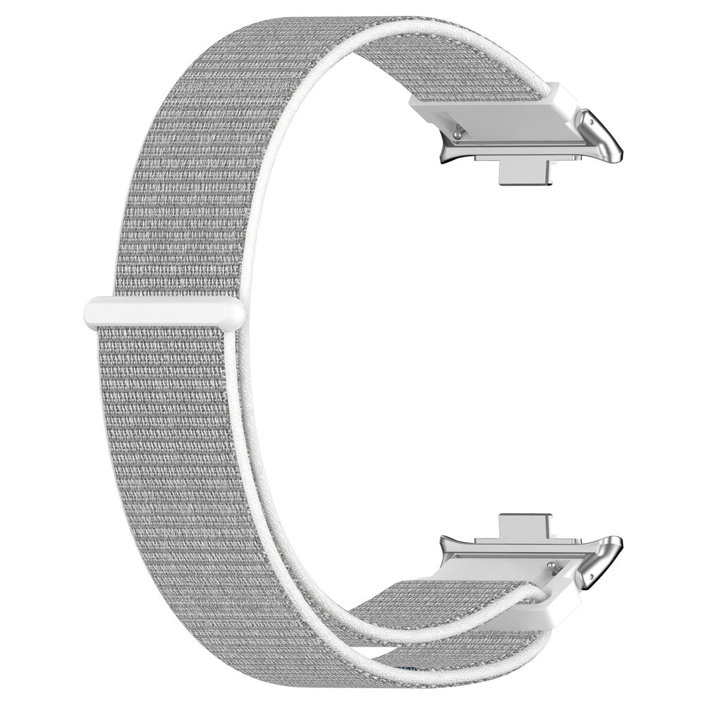 Strap-it® Strap-it Xiaomi Smart Band 8 Pro Nylonarmband (weiß-grau) Strap-it® Strap-it Xiaomi Smart Band 8 Pro Nylonarmband (weiß-grau)