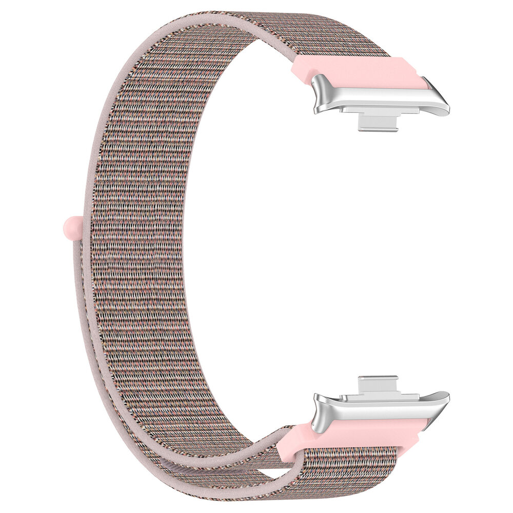 Strap-it® Strap-it Xiaomi Smart Band 8 Pro Nylonarmband (Rosa) Strap-it® Strap-it Xiaomi Smart Band 8 Pro Nylonarmband (Rosa)